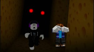 Побег из сырного лабиринта с другом. Пародия на игру.