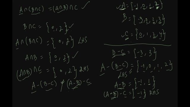 Properties of Set Operations | Associative Property |Set Language|கணச் செயல்பாடுகள்| சேர்ப்புப் பண் смотреть онлайн