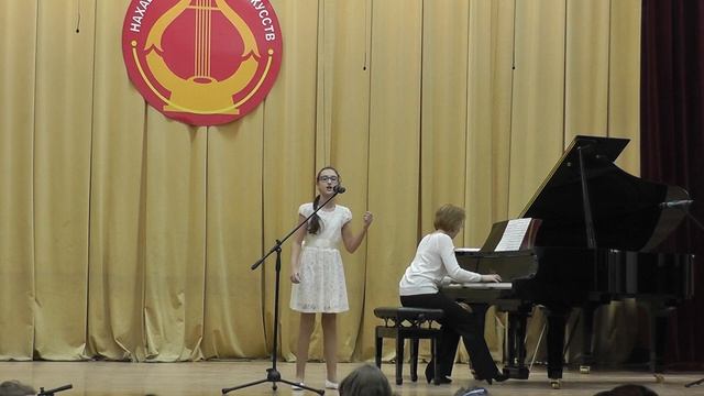 Захарова Анна Желтая Птичка Нахабино школа искусств 2019