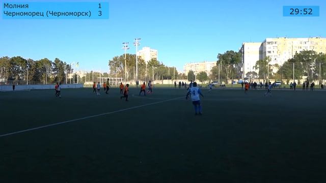 Молния - Черноморец (Черноморск) смотреть онлайн