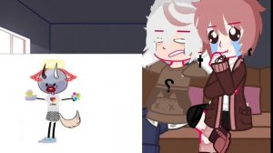 ♡°РЕАКЦИЯ КНАЙФА И КРАТКОГО НА ВИДЕО°♡