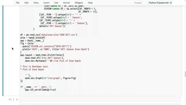 101. Creating a Dashboard with Dash and Plotly Graphs смотреть онлайн
