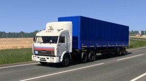 Euro Truck Simulator 2: КамАЗ-54115 — Дальнобой по России #2