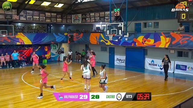 Valparaiso vs Castro | Campeonato Nacional U15 2024 FEBA Chile смотреть онлайн