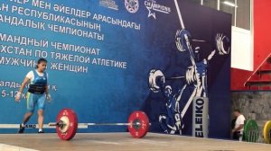 Чемпионат Казахстана по тяжёлой атлетике вк 55 и 59кг
