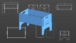 Как создать чертеж по 3д модели сборки в КОМПАС 3D  Урок