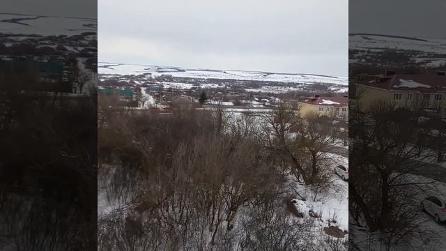 Снег лежит больше месяца, чудо. Давно зимы не было в Черноземье. Январь 2022. смотреть онлайн
