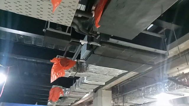 Fan Coil Unit - additional condensed drain pump - installation work - hvac design -fcu- rac смотреть онлайн