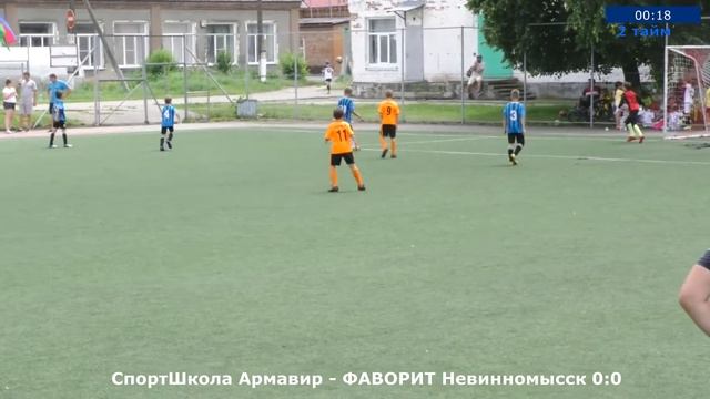 Футбол. Кубок лета-2021. СШ Армавир (2012) - Фаворит Невинномысск (2011)