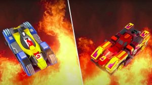 Дикие Скричеры   2 сезон - Друг в беде!   Новые Машинки-Трансформеры