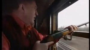 Как Жириновский из поезда стрелял