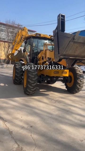 Китайский экскаватор погрузчик 388Н #китайский #экскаватор #экскаваторпогрузчик #погрузчик #китай