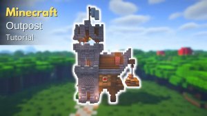 Средневековый форпост в Майнкрафт
