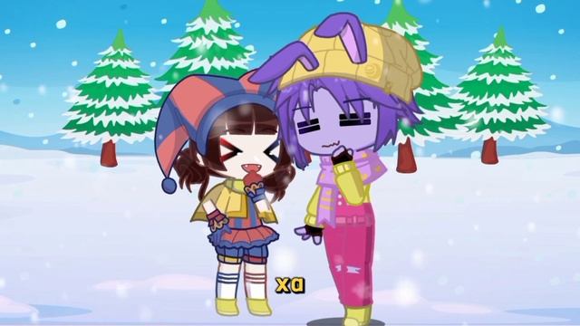 Удивительный цифровой цирк о Новом годе/Gacha life/Digital circus