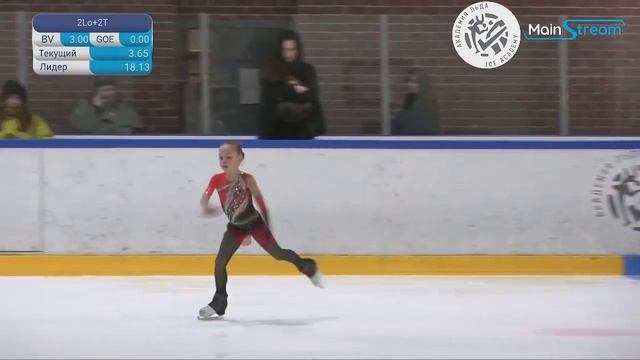 Полина Борейша 1 юн. - Весеннее первенство ЦПФ "Академия льда" 21.04.2022 смотреть онлайн