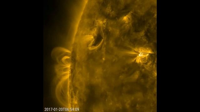 Что происходит на поверхности Солнца - видео [NASA] смотреть онлайн