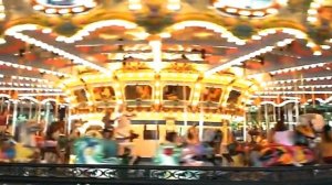 футаж карусель с лошадками