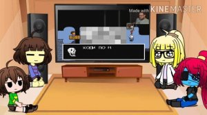 Реакция Undertale на видео «Смешные моменты с Куплиновом «/на русском/ GachaClub.