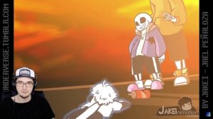 UNDERVERSE ► Андертейл - 0.3 Пробуждение \ Часть 2 (Undertale АндерВерс) | Реакция