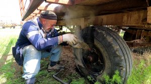 Николай Николаичу требуется огненный ключ! Так что берем резак и на помощь!