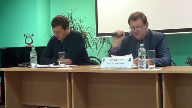 Встреча главы управы района Северное Тушино с жителями района. смотреть онлайн