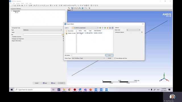 ANSYS Simulation for Axial Turbine- part1 смотреть онлайн
