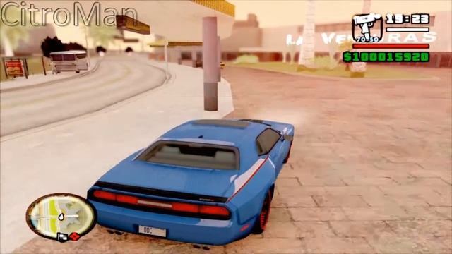 GTA San Andreas Mods - Realism in San Andreas + Dodge Challenger 'Rampage' SRT8 [HD][CLEO] смотреть онлайн