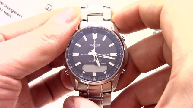 Часы Casio WAVE CEPTOR LCW-M100DSE-1A - Инструкция, как настроить от PresidentWatches.Ru