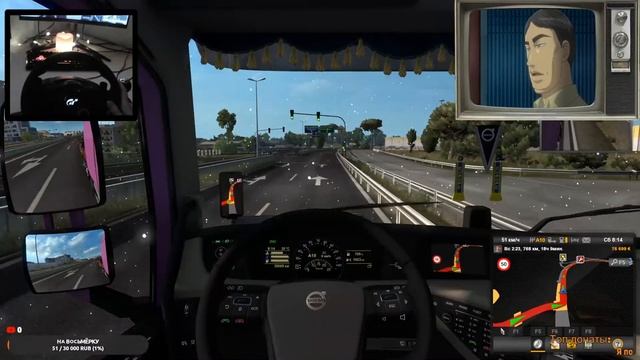 ETS 2 и аниме (ванганская полночь) смотреть онлайн