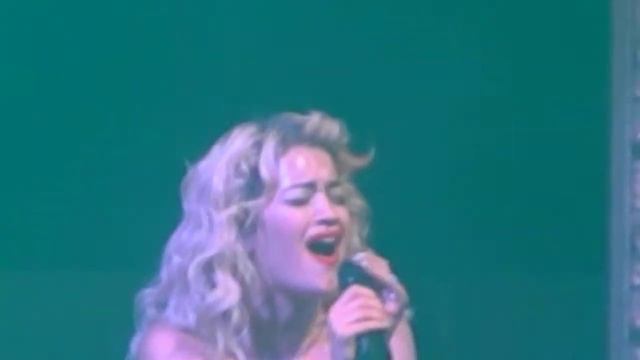 Rita Ora Sings Been Lying And Shine Ya Light Radioactive Tour 28th Jan Manchester