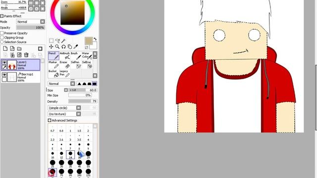 Как сделать крутой арт скина(Paint Tool Sai)!? смотреть онлайн