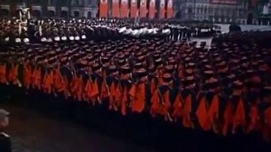 Парад Победы 1945 года (цветной).