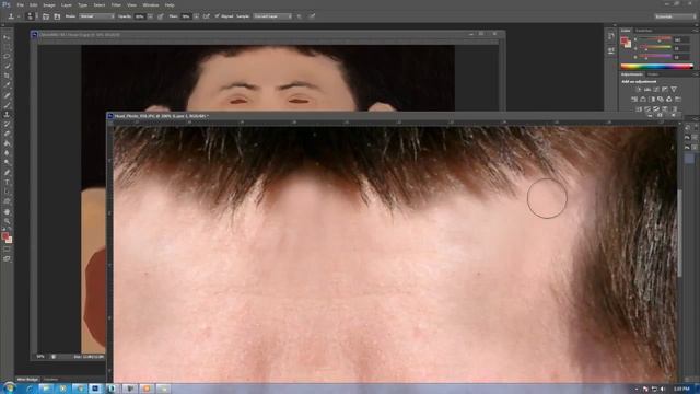 How to Texture a Head Model in 3ds Max | face texturing in 3ds max смотреть онлайн