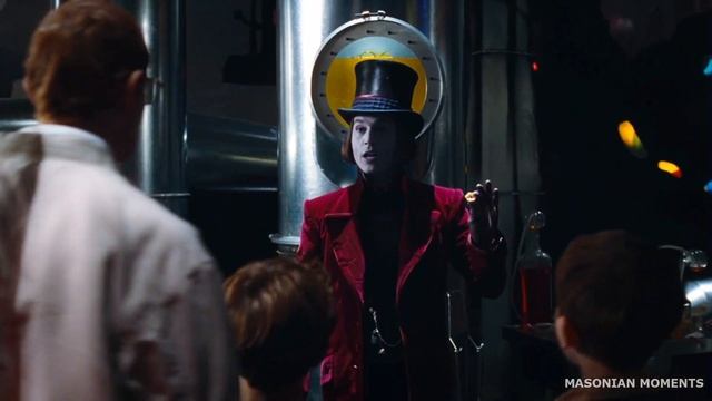 Волосатая ириска - новое изобретение Вонки | Чарли и шоколадная фабрика (2005)