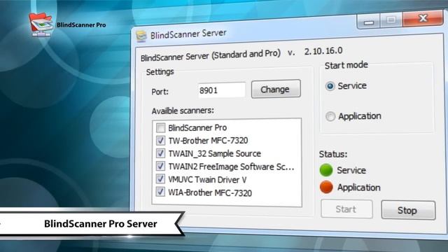 BlindScanner Pro - Share your scanner смотреть онлайн
