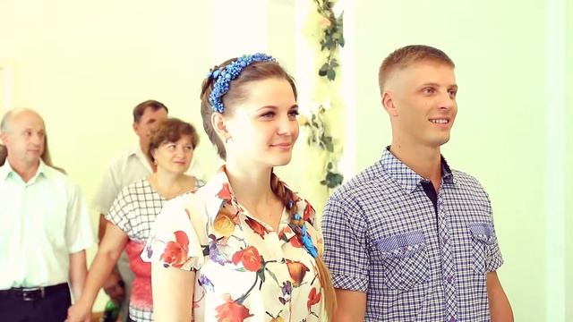 Алина & Дмитрий Регистрация брака в ЗАГСе смотреть онлайн