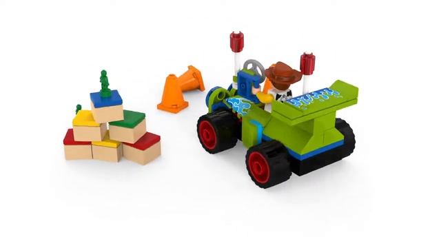 LEGO Toy Story 4 Вуди на машине 10766 смотреть онлайн