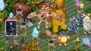 Активация редкого Коробаса на острове растений My singing monsters