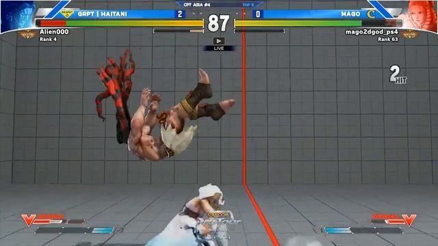 SFV: GRPT | Haitani vs Mago - CPTO Asia 4 Top 8 - CPT2017 смотреть онлайн