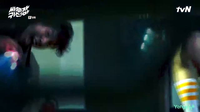 Смешные Чон Сан и Ин Ран)) по дораме "Давай сразимся, призрак/ Let's Fight Ghost" смотреть онлайн