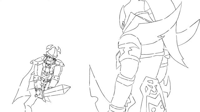 Black Luster Soldier vs Celtic Guardian Animation смотреть онлайн