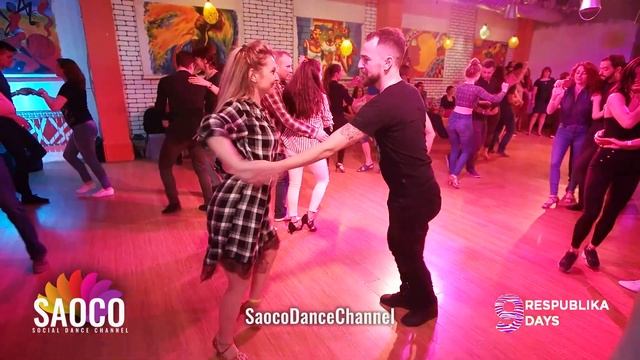 Vsevolod Bogomol and Tatyana Rakhmetulova Salsa Dancing at Respublika Days 9, Wednesday 02.05.2019 смотреть онлайн