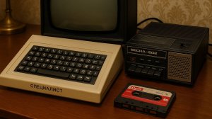 UART на 8-битном ПК Специалист 1985 года