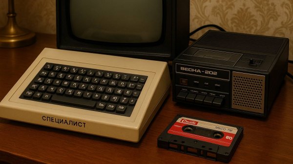 UART на 8-битном ПК Специалист 1985 года