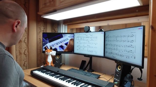 Моника, малышка, поздравляю тебя с твоим уже пятым днём рождения! CASIO CT-S1BK (30.04.2025)