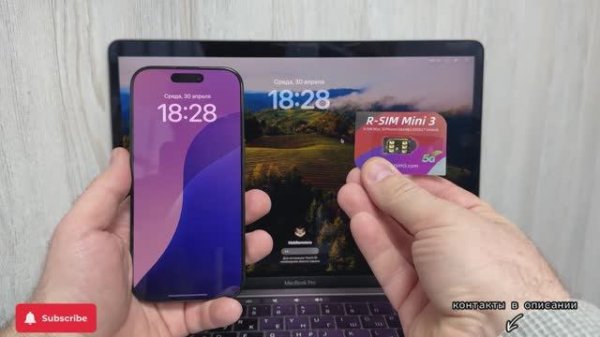 New R-sim Mini 3 | any operator | stable as an unlocked phone