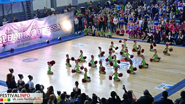 11-12 марта 2017г, Чемпионат Одессы и Одесской области по Черлидингу, г. Одесса