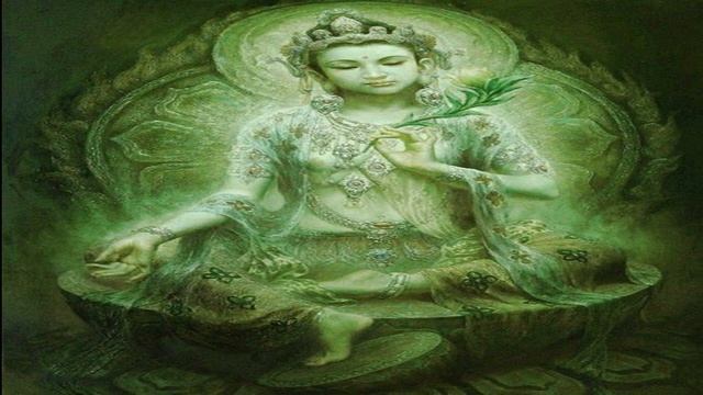 Green Tara Mantra(108 times) - WITHOUT MUSIC #greentaramantra #greentara #mantra #spirituality смотреть онлайн