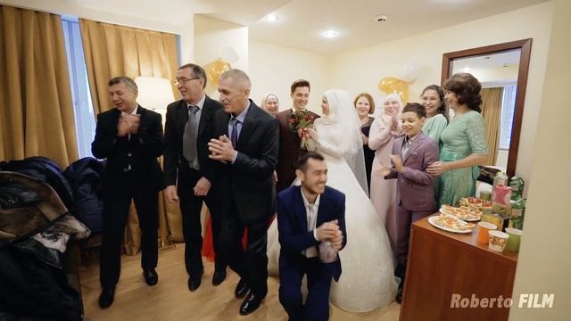 Красивая Свадьба Damira & Leisan ТАТАРСКАЯ СВАДЬБА В МОСКВЕ . RobertoFILM