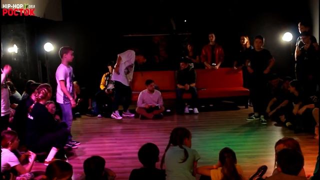 Хип-Хоп Росток - апрель 2018 | Hip-Hop kids | Мамба vs Миша